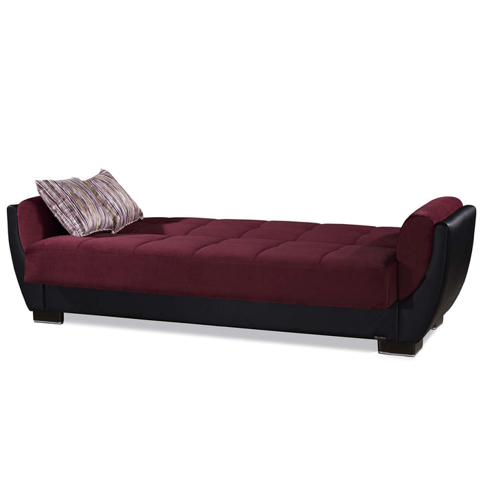 Ottomanson Armada Air Collection Upholstered Convertible Sofabed with Storage