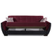 Ottomanson Armada Air Collection Upholstered Convertible Sofabed with Storage