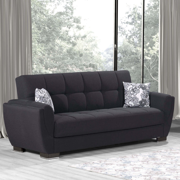 Ottomanson Armada Air Collection Upholstered Convertible Sofabed with Storage