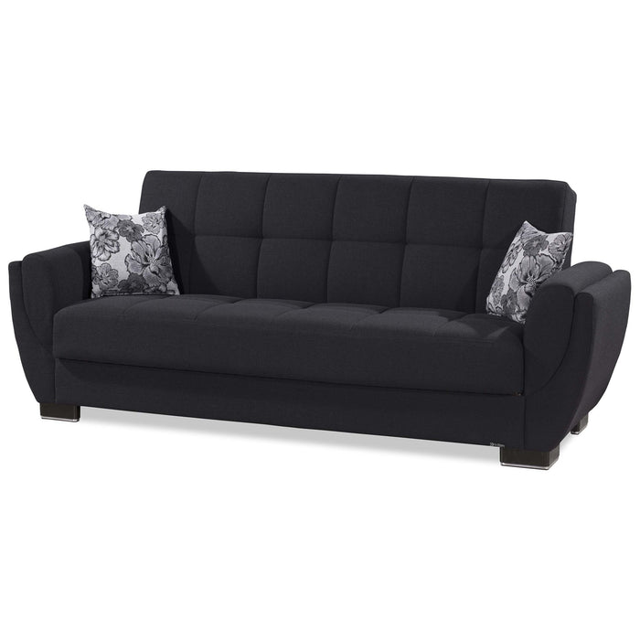 Ottomanson Armada Air Collection Upholstered Convertible Sofabed with Storage