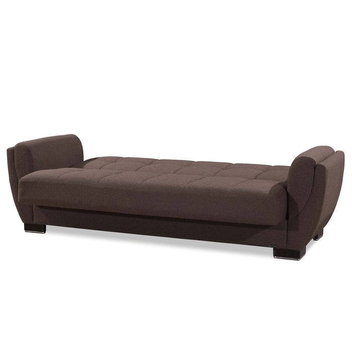 Ottomanson Armada Air Collection Upholstered Convertible Sofabed with Storage