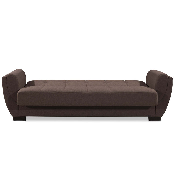 Ottomanson Armada Air Collection Upholstered Convertible Sofabed with Storage