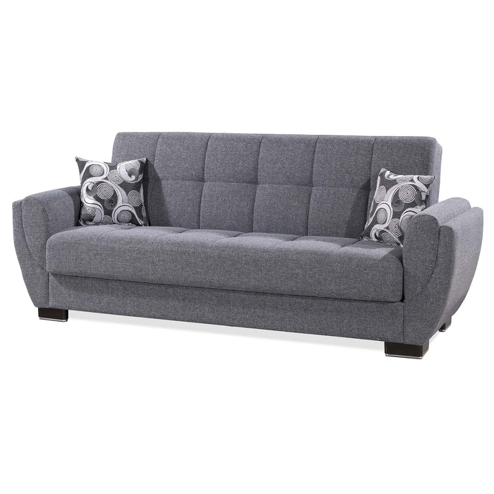 Ottomanson Armada Air Collection Upholstered Convertible Sofabed with Storage