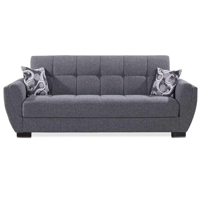 Ottomanson Armada Air Collection Upholstered Convertible Sofabed with Storage