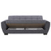 Ottomanson Armada Air Collection Upholstered Convertible Sofabed with Storage