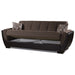 Ottomanson Armada Air Collection Upholstered Convertible Sofabed with Storage