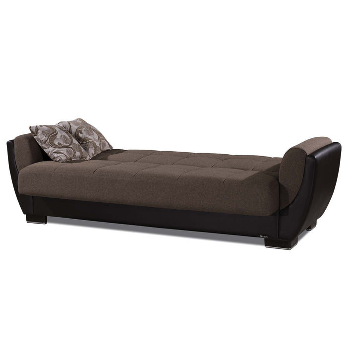 Ottomanson Armada Air Collection Upholstered Convertible Sofabed with Storage