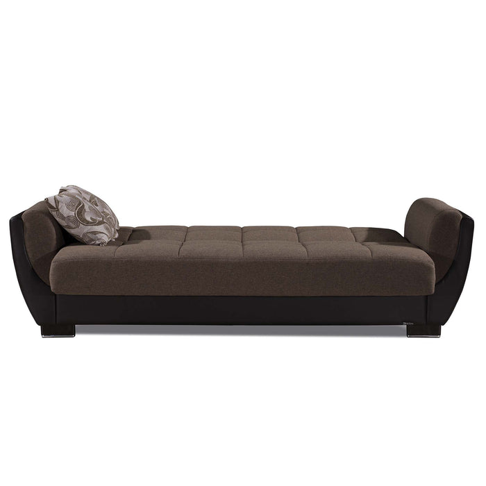 Ottomanson Armada Air Collection Upholstered Convertible Sofabed with Storage