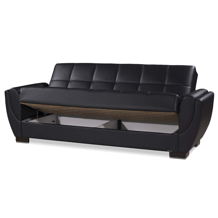 Ottomanson Armada Air Collection Upholstered Convertible Sofabed with Storage