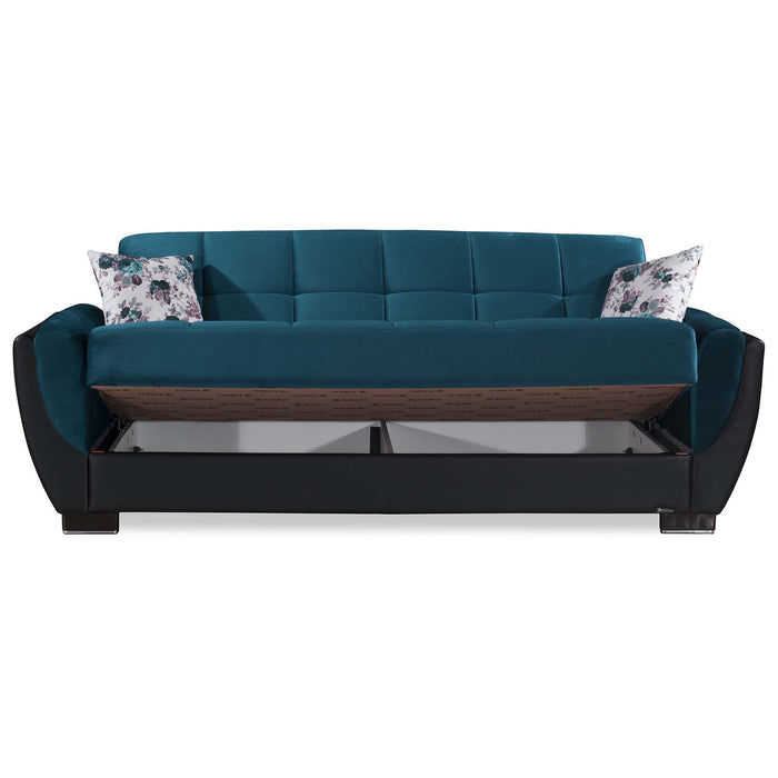 Ottomanson Armada Air Collection Upholstered Convertible Sofabed with Storage