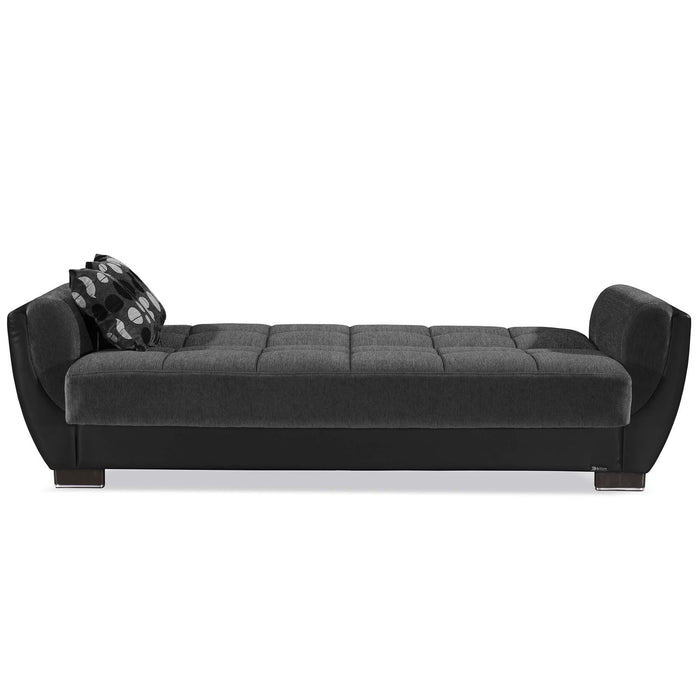 Ottomanson Armada Air Collection Upholstered Convertible Sofabed with Storage