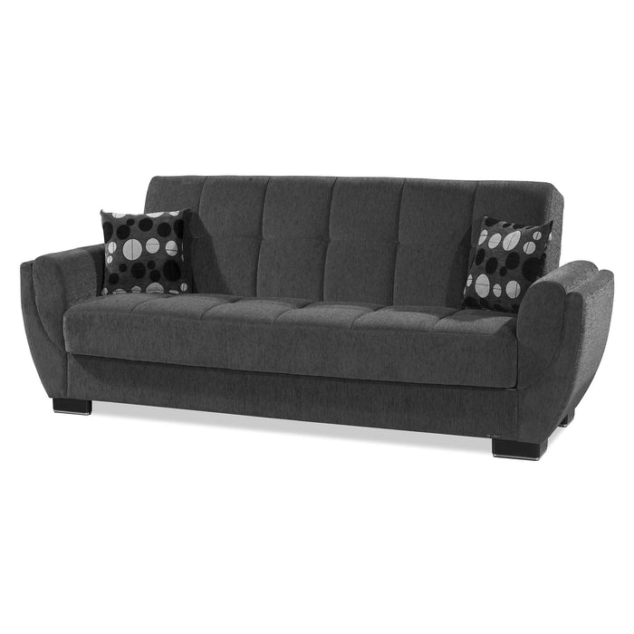 Ottomanson Armada Air Collection Upholstered Convertible Sofabed with Storage