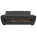 Ottomanson Armada Air Collection Upholstered Convertible Sofabed with Storage