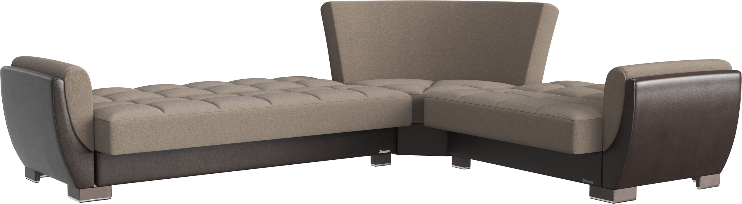 Ottomanson Armada Air Collection Upholstered Convertible Sectional with Storage,  AIR-SEC