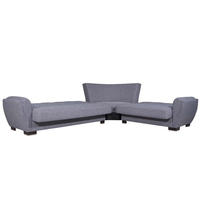 Ottomanson Armada Air Collection Upholstered Convertible Sectional with Storage,  AIR-SEC