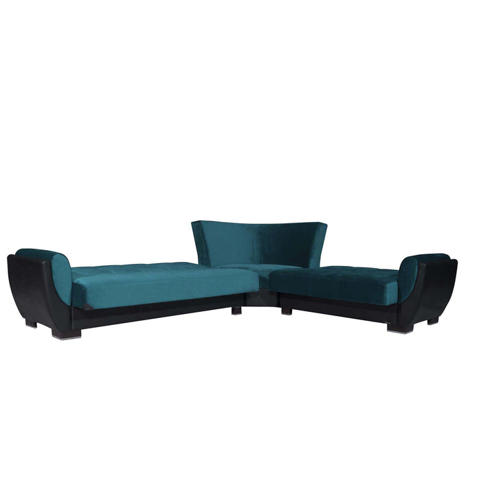 Ottomanson Armada Air Collection Upholstered Convertible Sectional with Storage,  AIR-SEC