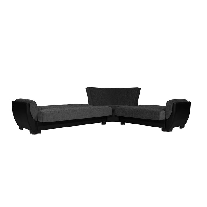 Ottomanson Armada Air Collection Upholstered Convertible Sectional with Storage,  AIR-SEC