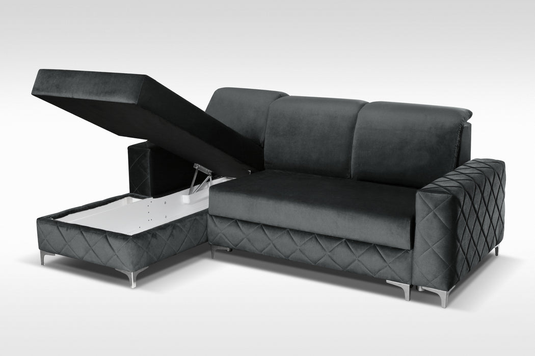 ALFREDO MINI GRAY LEFT-By Skyler Furniture
