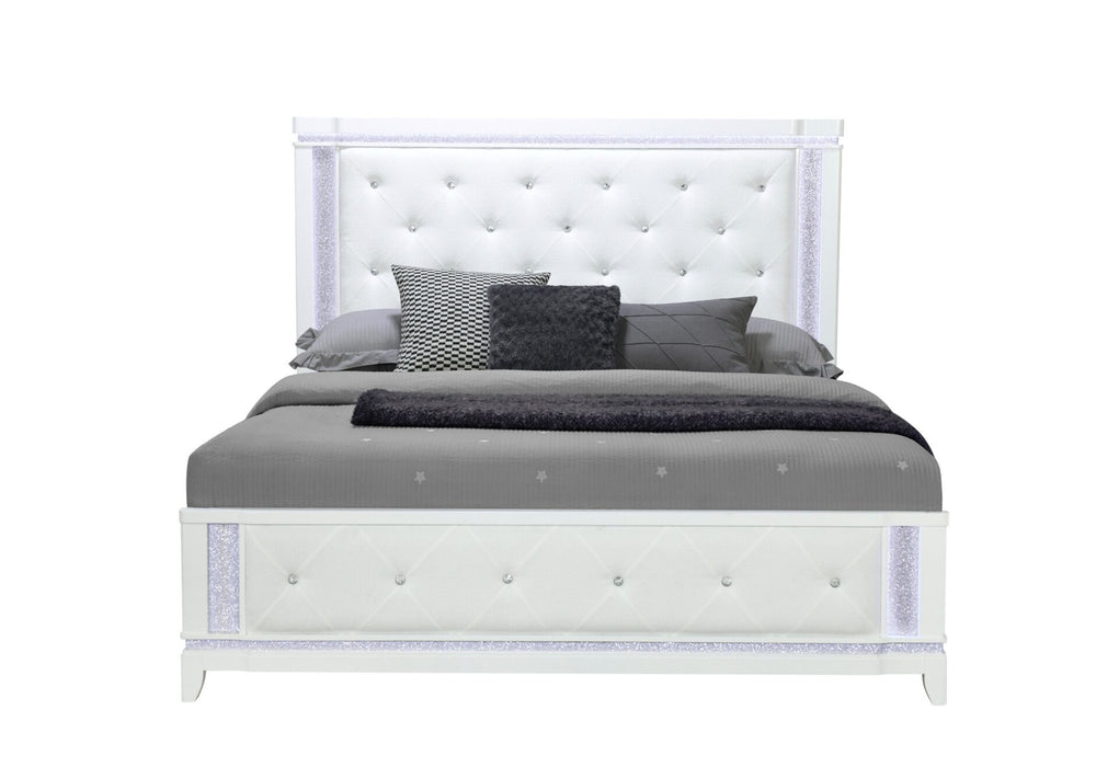 Alina Bed - White