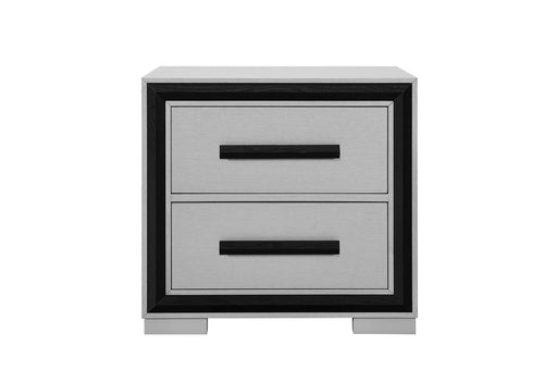 Amelia Nightstand - Grey/Black