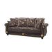Ottomanson Americana Collection Upholstered Convertible Sofabed with Storage