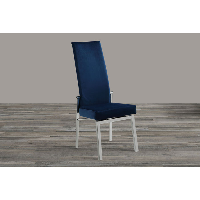 Contemporary Motion Back Side Chair w/ Chrome Frame - 2 per box ANABEL-SC