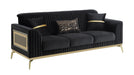 Antigua Sofa – Antigua Sofa Black by Galaxy Home Furnishings