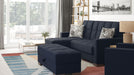 Ottomanson Armada Collection Upholstered Ottoman with Storage