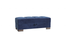 Ottomanson Armada Collection Upholstered Ottoman with Storage