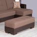 Ottomanson Armada Collection Upholstered Ottoman with Storage