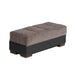 Ottomanson Armada Collection Upholstered Ottoman with Storage