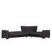 Ottomanson Armada Collection Upholstered Convertible Sectional with Storage ARM-SEC