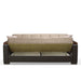 Ottomanson Armada X Collection Upholstered Convertible Wood Trimmed Sofabed with Storage