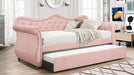 Abby Daybed – Abby Daybed Bed Pink by Galaxy Home Furnishings