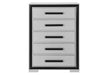 Amelia Chest - Grey/Black