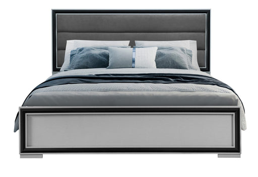 Amelia Bed - Grey/Black