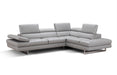 A761 Italian Leather Sectional 