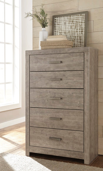 Culverbach Nightstand - Black/Gray