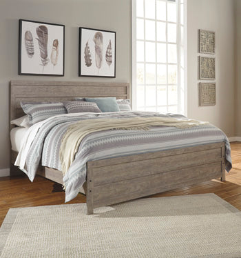 Culverbach Full Panel Bed - Black/Gray;Brown/Beige