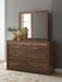 Janfyn Dresser and Mirror - Brown