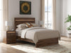 Janfyn Panel Bed - Brown