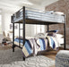 Dinsmore Twin over Twin Bunk Bed with Ladder
