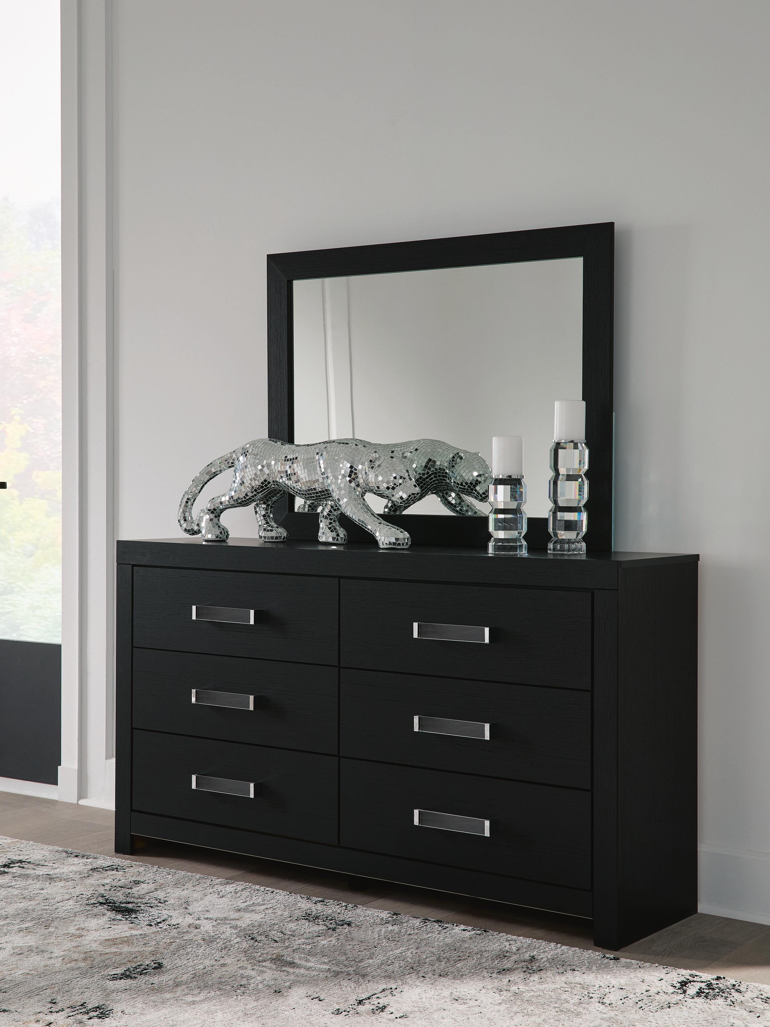 Maeling Dresser and Mirror