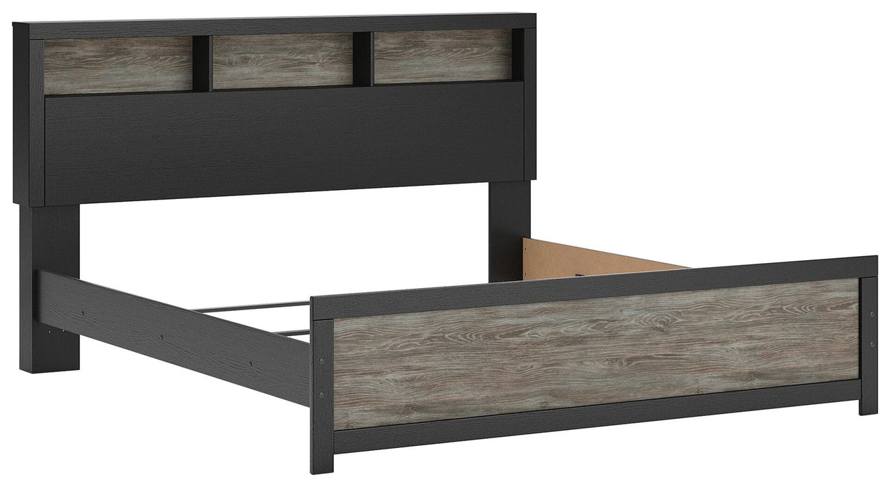 Broachmyn King Bookcase Bed