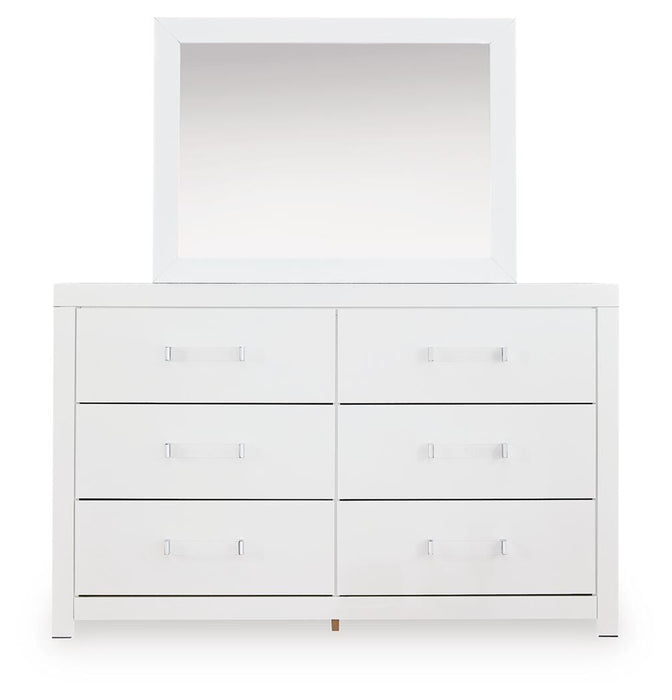 Maeling Dresser and Mirror