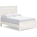 Gerridan King Panel Bed - Black/Gray;White