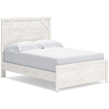 Gerridan King Panel Bed - White