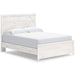 Gerridan King Panel Bed - Black/Gray;White