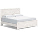Gerridan King Panel Bed - Black/Gray;White