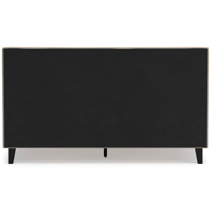 Cielden Upholstered Bed with Roll Slats